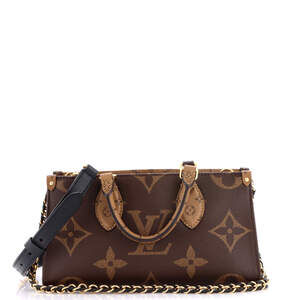 Louis Vuitton East West OnTheGo Chain Tote Reverse Monogram Giant